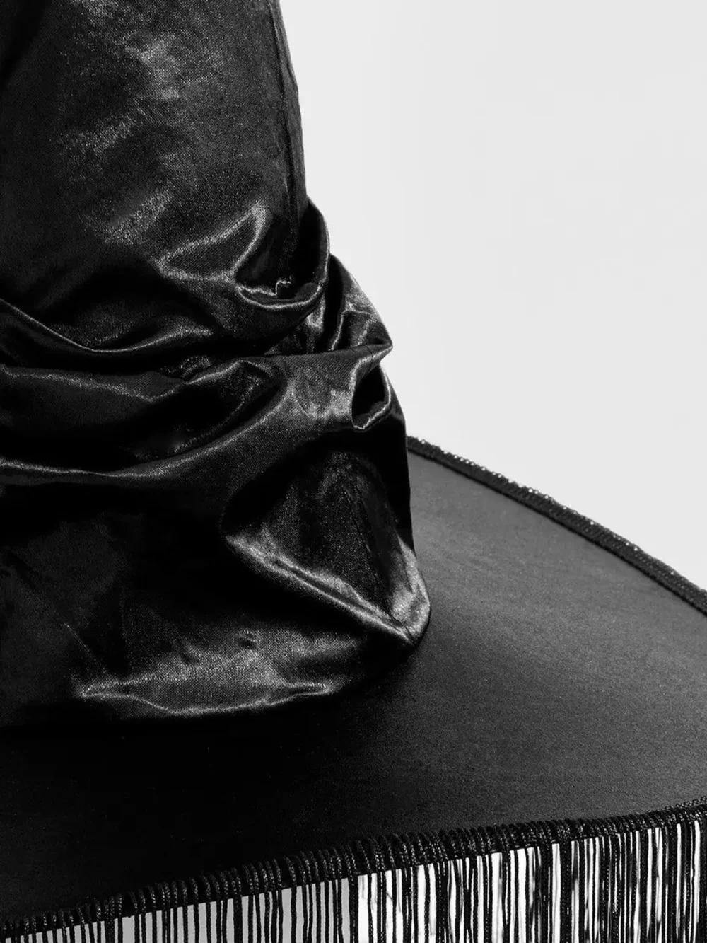 Halloween Fringe Detail Witches Hat